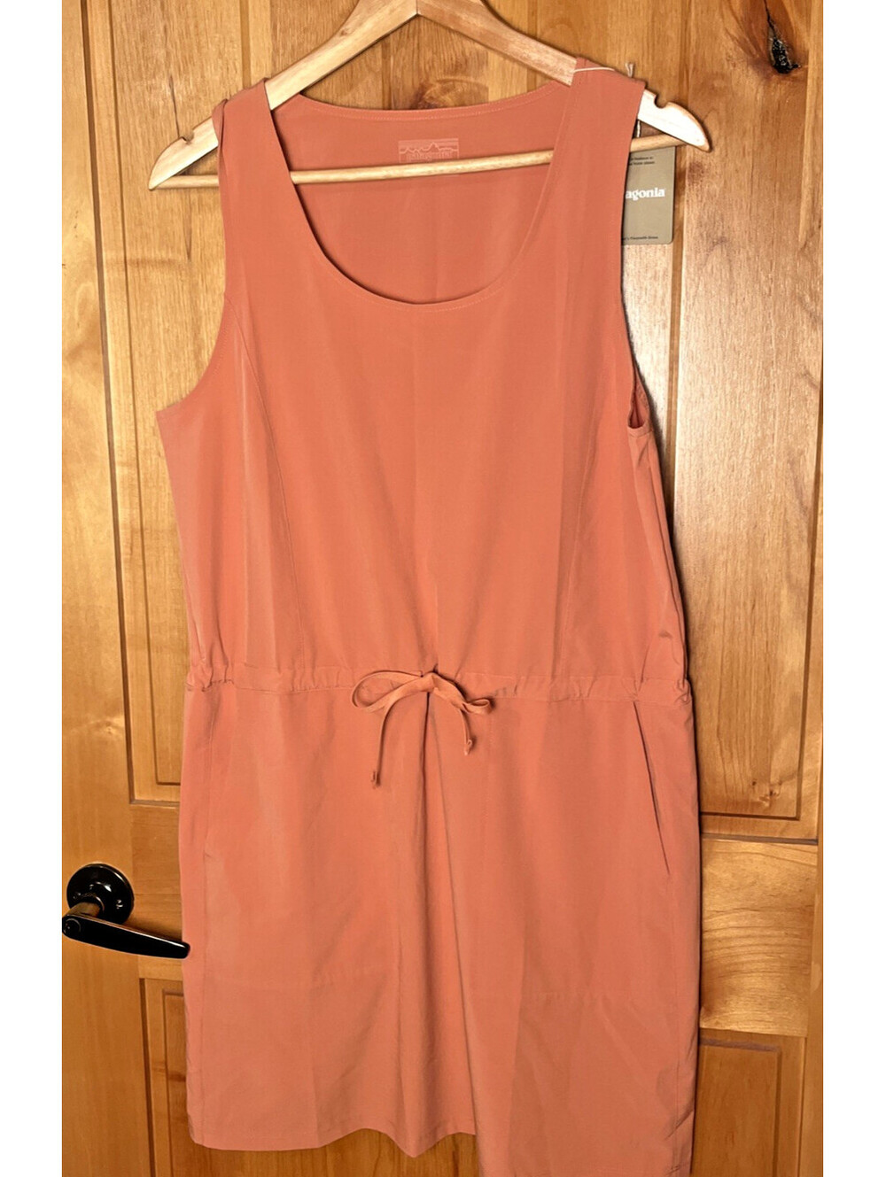 Patagonia Dress Womens Size Medium Sienna Clay Sleeveless Lightweight Dress NWT